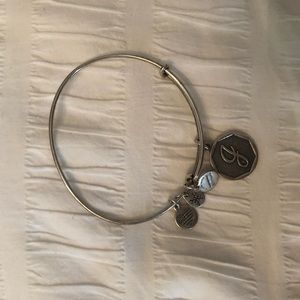 “J” Initial Bracelet from Alex and Ani